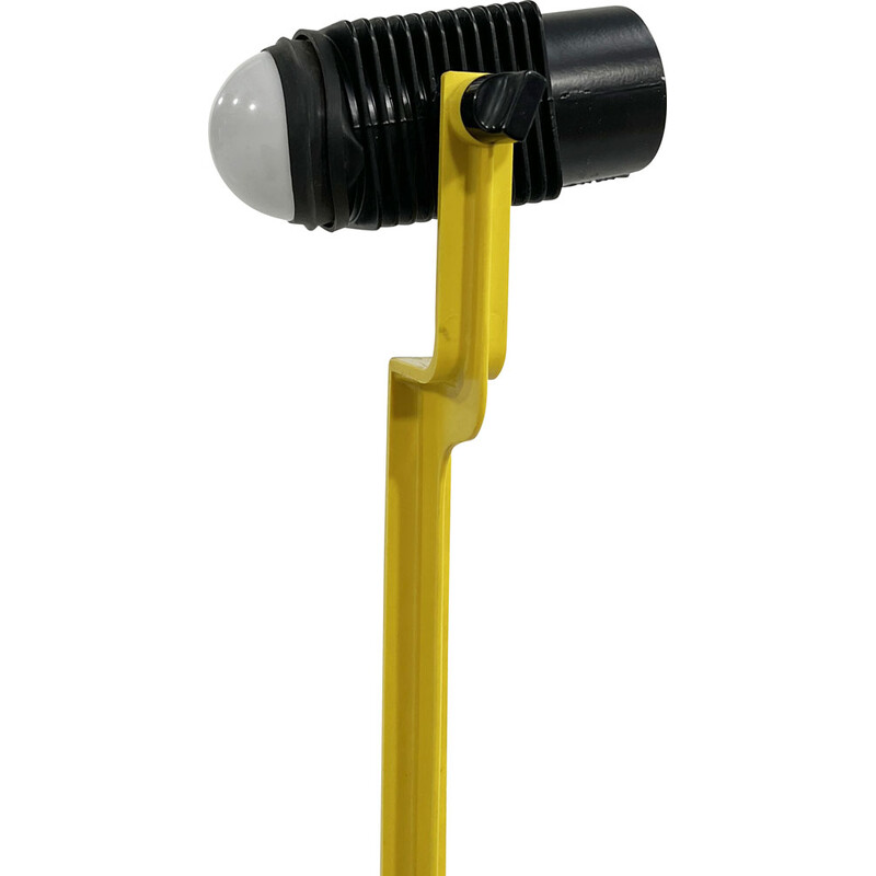 Candeeiro Plantador Vintage Spotlight amarelo da Stilnovo, 1980s