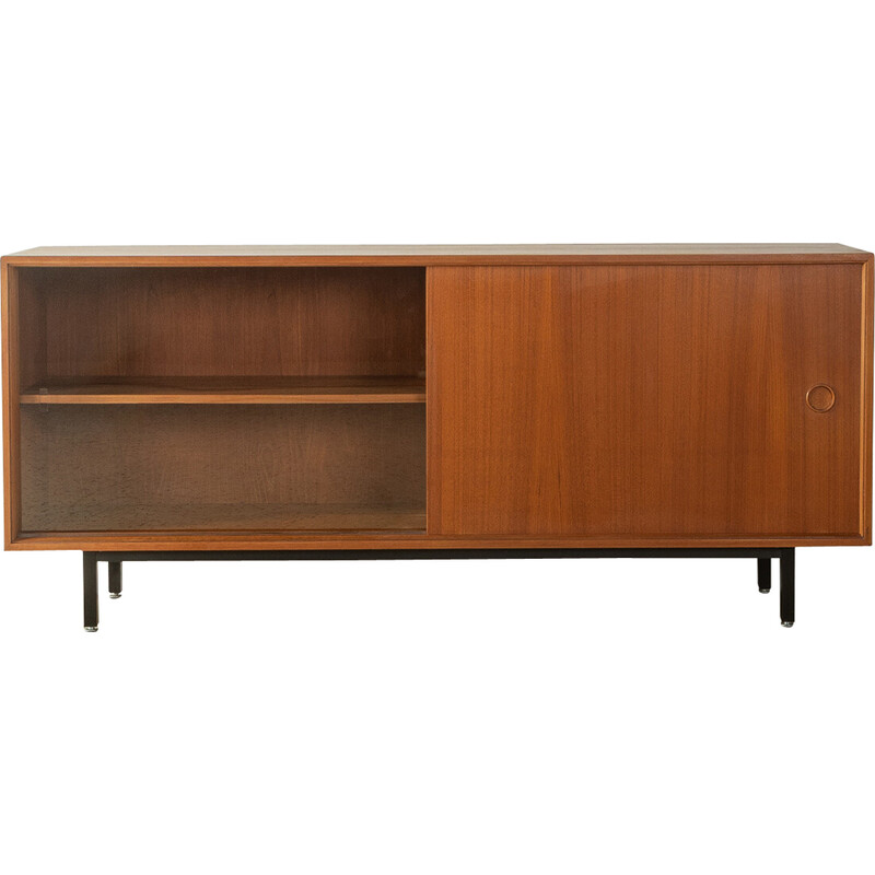 Vintage teak veneer sideboard by Lothar Wegner, Germany 1960s