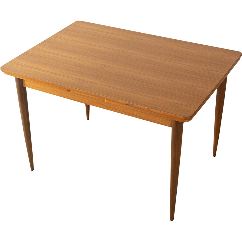 Vintage extendable teak table, Germany 1960