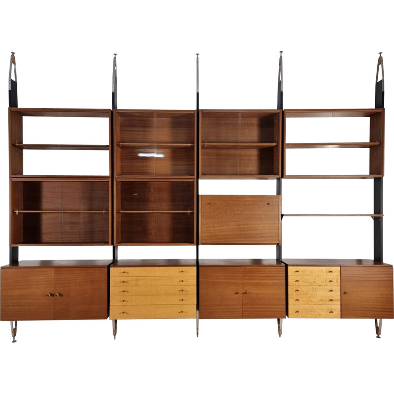 Vintage modular wall unit by Jitona, 1960