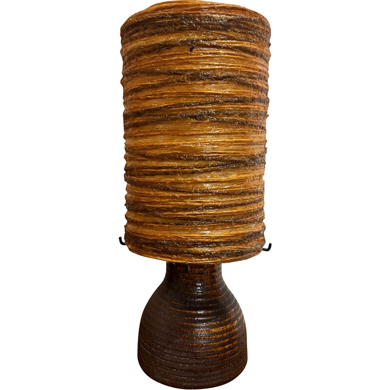 Vintage-Lampe aus Keramik von Accolay