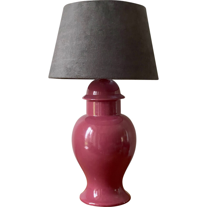 Vintage-Lampe aus Keramik, 1990