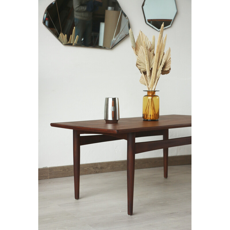 Vintage teak coffee table, 1960