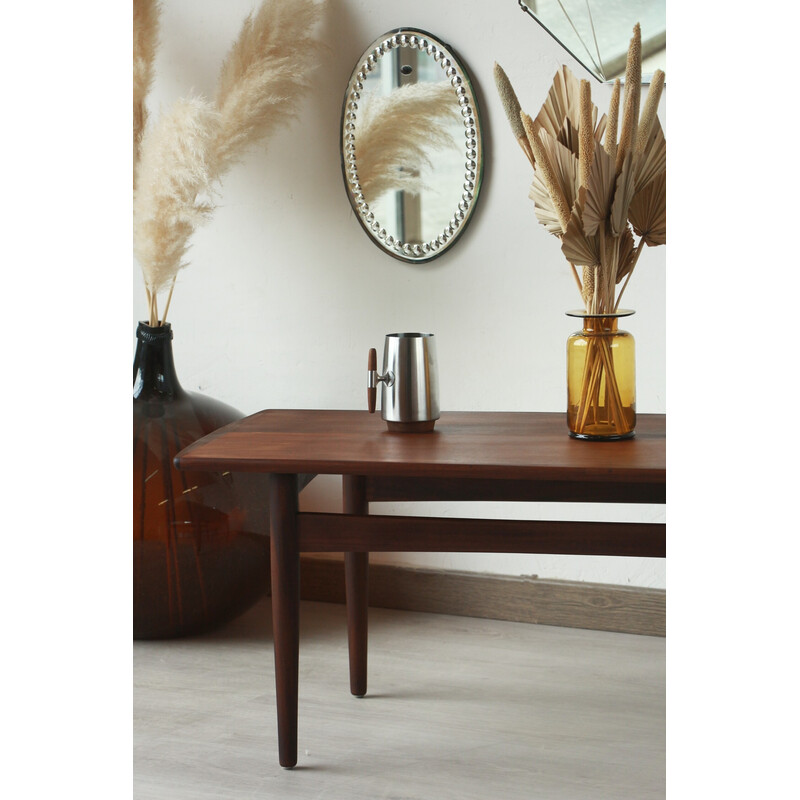 Vintage teak coffee table, 1960