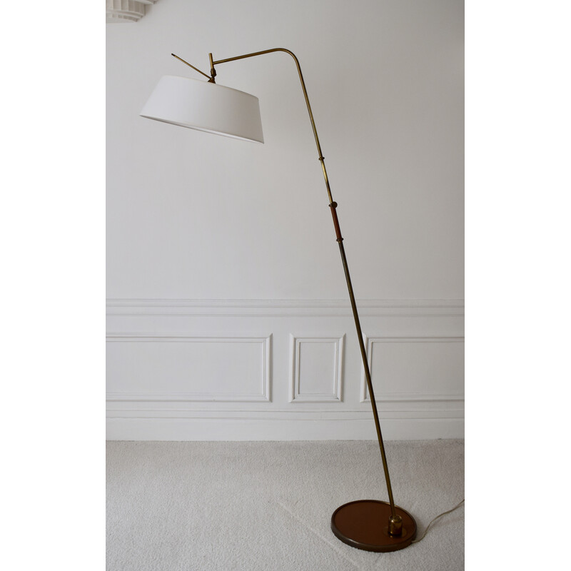 Vintage-Stehlampe aus dem Hause Lunel, Frankreich 1950