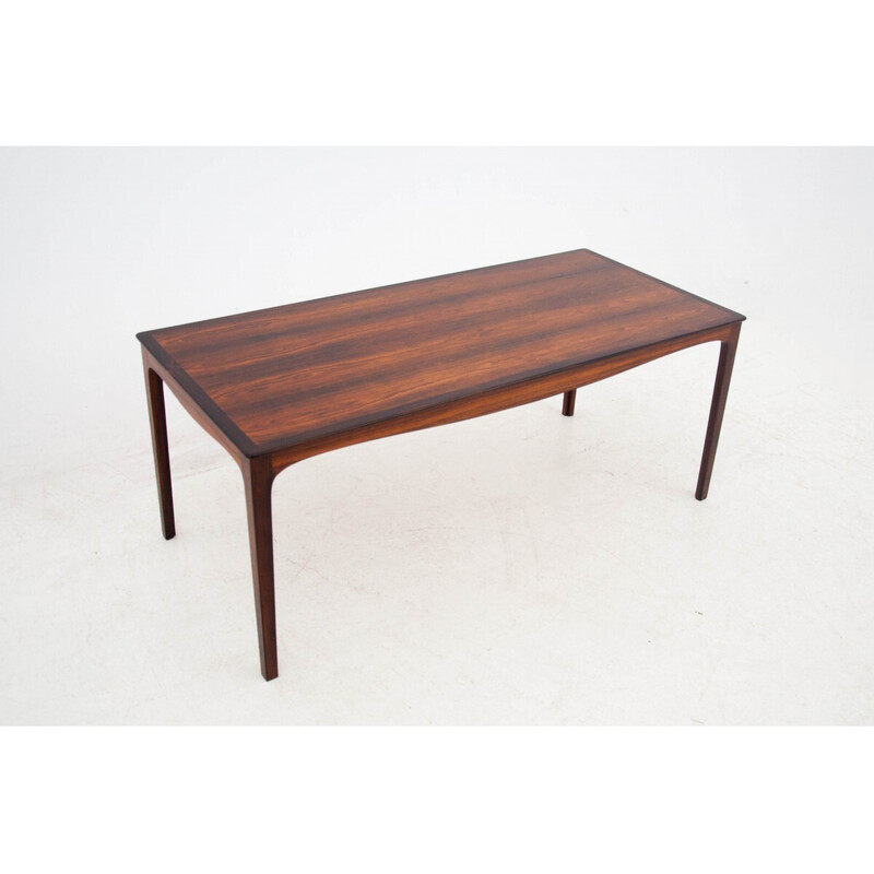 Mesa de café Vintage rosewood, Dinamarca Anos 60