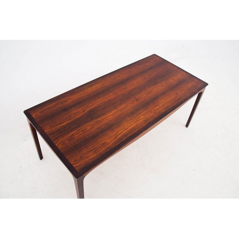 Vintage rosewood coffee table, Denmark 1960s