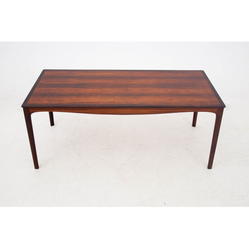 Vintage rosewood coffee table, Denmark 1960s