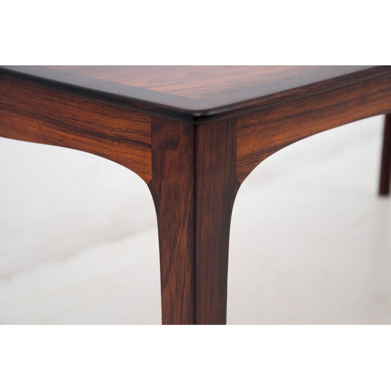 Mesa de café Vintage rosewood, Dinamarca Anos 60