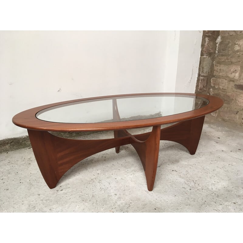 Astro oval coffee table by G Plan - 1960s