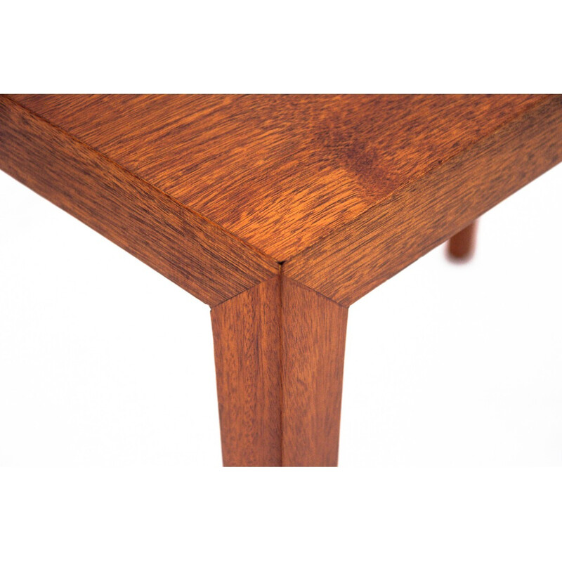 Vintage teak coffee table by Haslev Møbelfabrik, Denmark 1960s