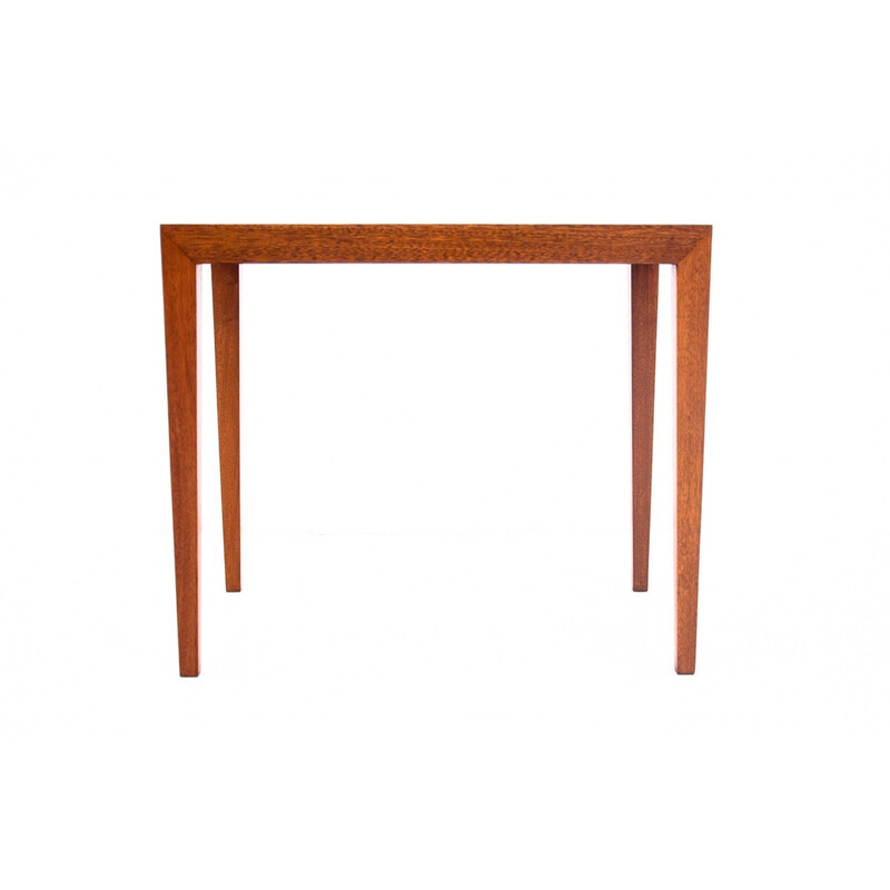 Vintage teak coffee table by Haslev Møbelfabrik, Denmark 1960s