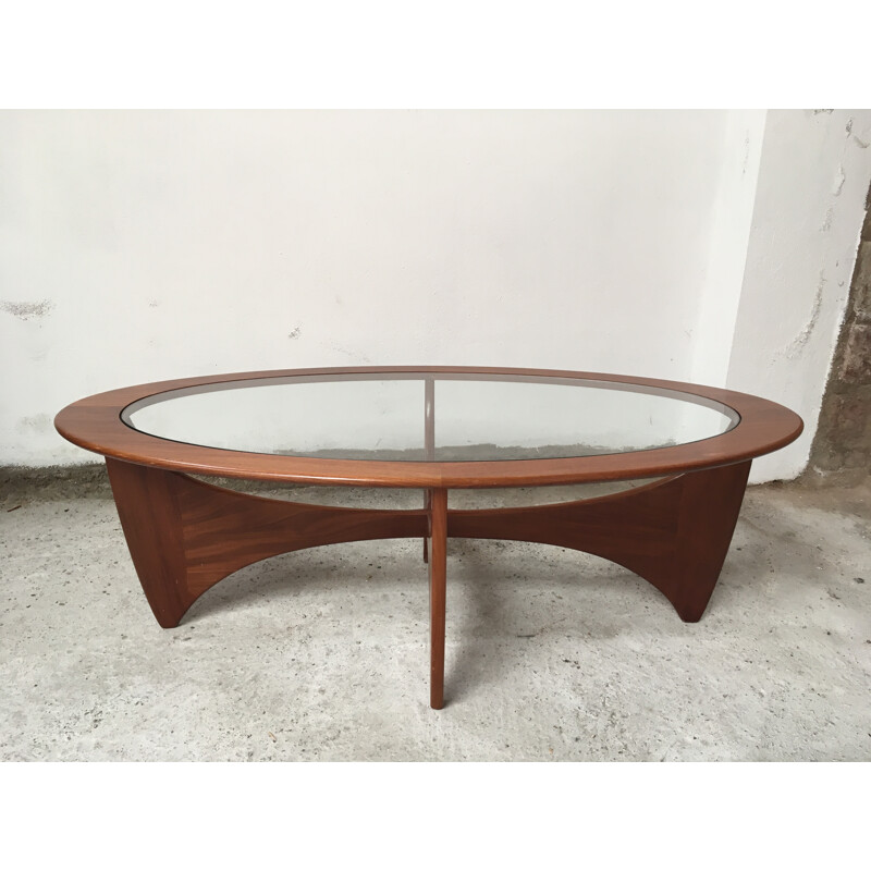 Astro oval coffee table by G Plan - 1960s