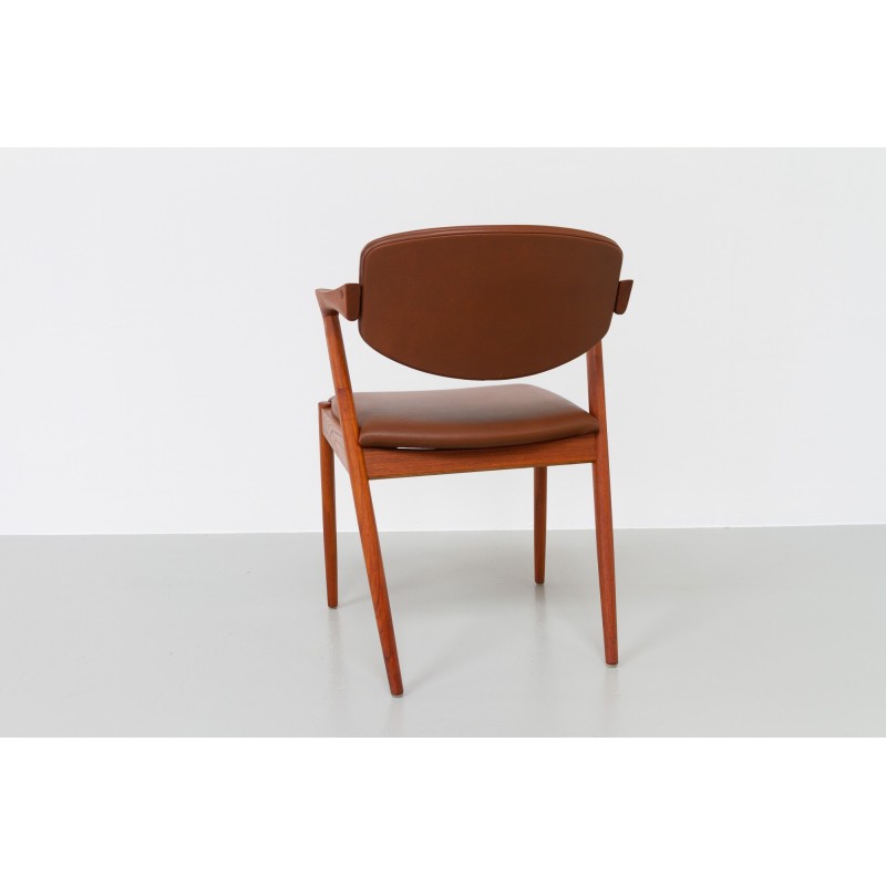 Vintage teak chair by Kai Kristiansen for Schou Andersen, Denmark 1960