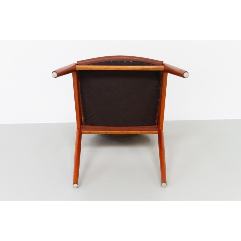 Chaise vintage en teck par Kai Kristiansen pour Schou Andersen, Danemark 1960