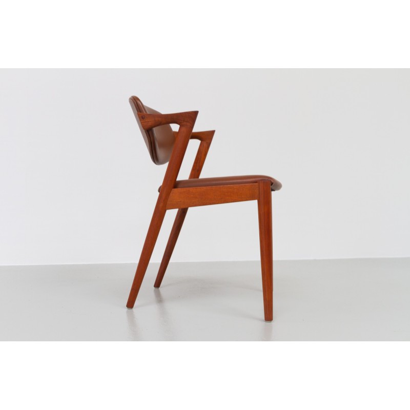 Vintage teak chair by Kai Kristiansen for Schou Andersen, Denmark 1960