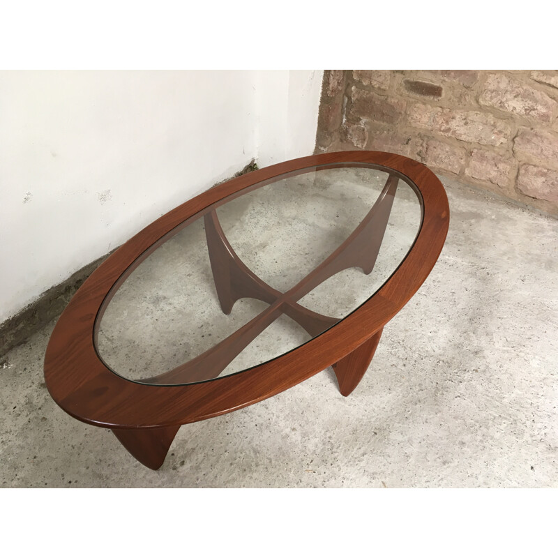 Astro oval coffee table by G Plan - 1960s