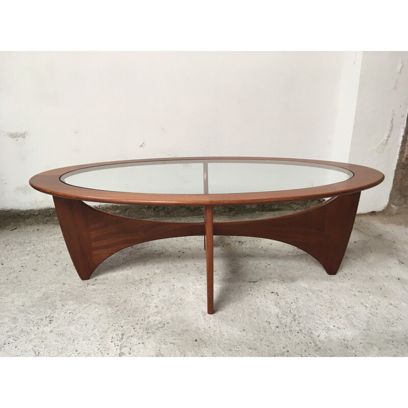 Astro oval coffee table by G Plan - 1960s