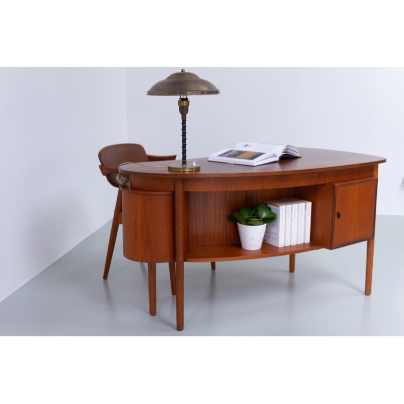 Vintage teak desk, Denmark 1950