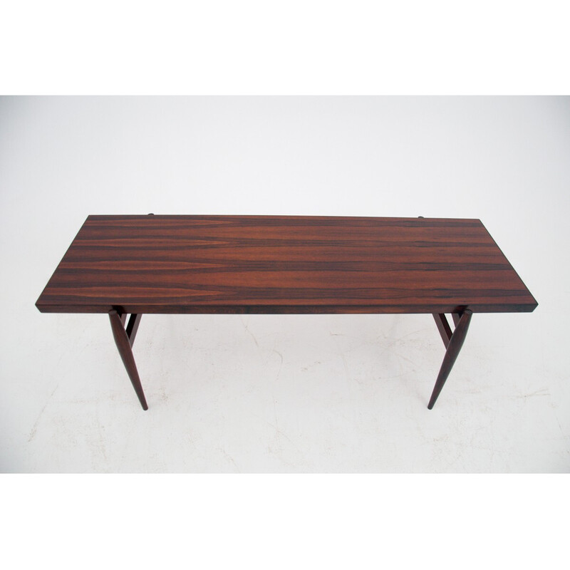 Mesa de café Vintage rosewood, Dinamarca 1960