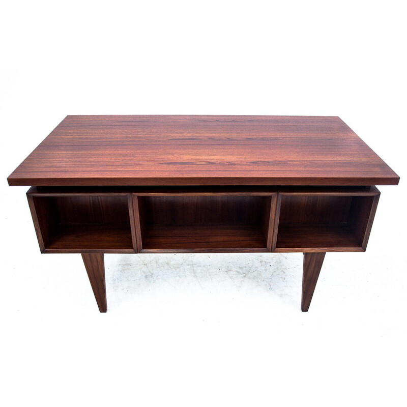 Vintage teakhouten bureau, Denemarken 1960