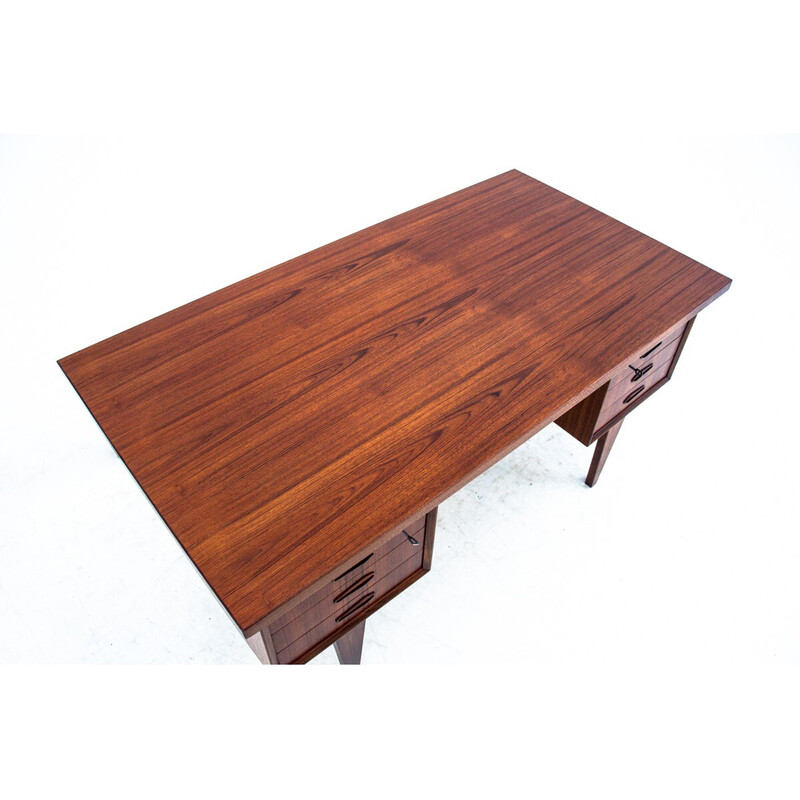 Scrivania vintage in teak, Danimarca 1960