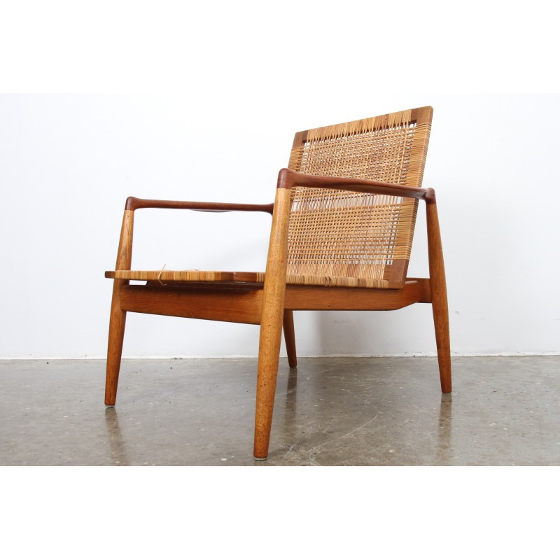 Cadeira Vintage Sw 96 por Finn Juhl para Søren Willadsen Møbelfabrik, Dinamarca 1956