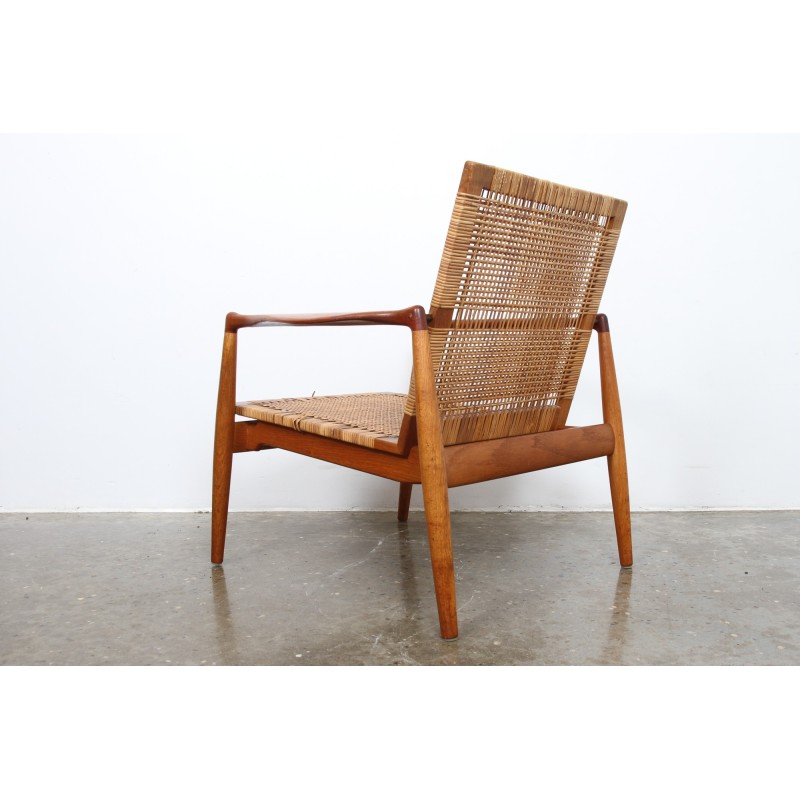 Cadeira Vintage Sw 96 por Finn Juhl para Søren Willadsen Møbelfabrik, Dinamarca 1956