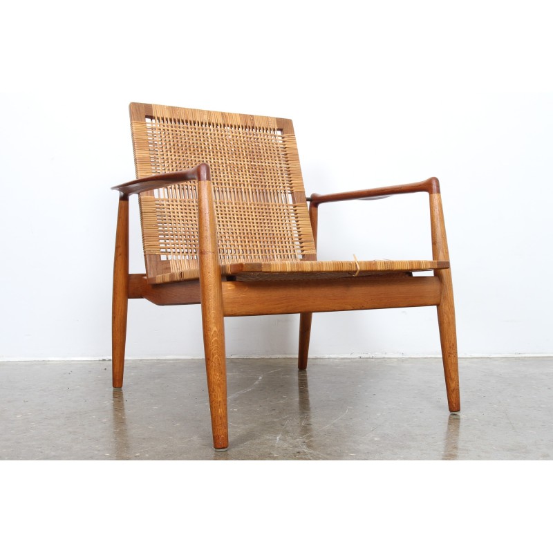 Cadeira Vintage Sw 96 por Finn Juhl para Søren Willadsen Møbelfabrik, Dinamarca 1956