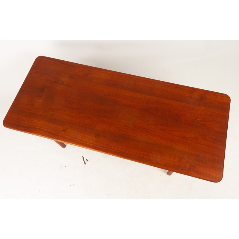 Vintage teak coffee table by Ib Kofod Larsen for Christensen and Larsen, Denmark 1950