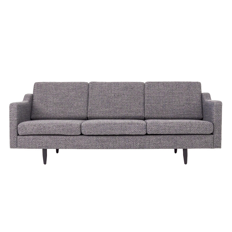 Vintage Bodo Scandinavian sofa in mixed gray