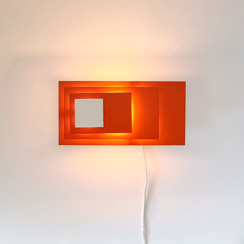 Pair of vintage wall lamps by Egon Hillebrand for Hillebrand, Germany 1970