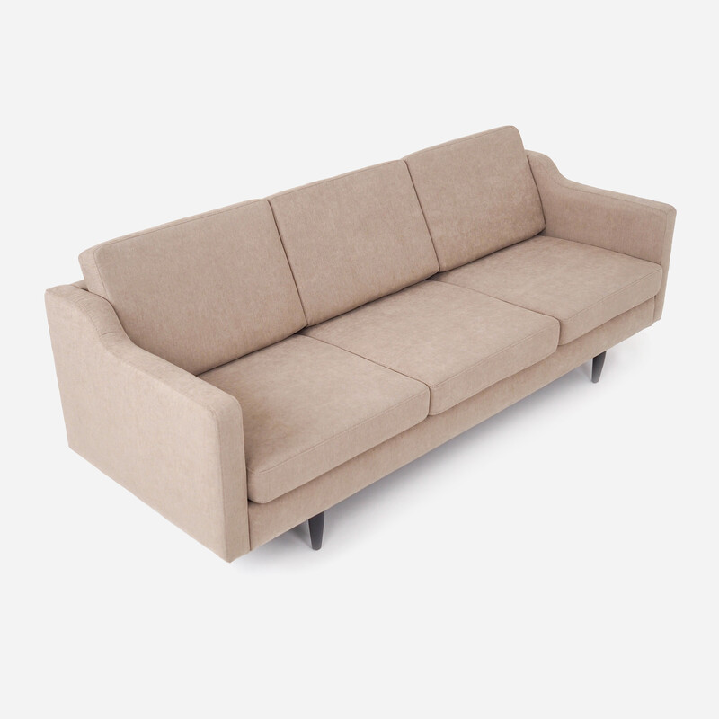 Bodo vintage Scandinavian sofa in brown