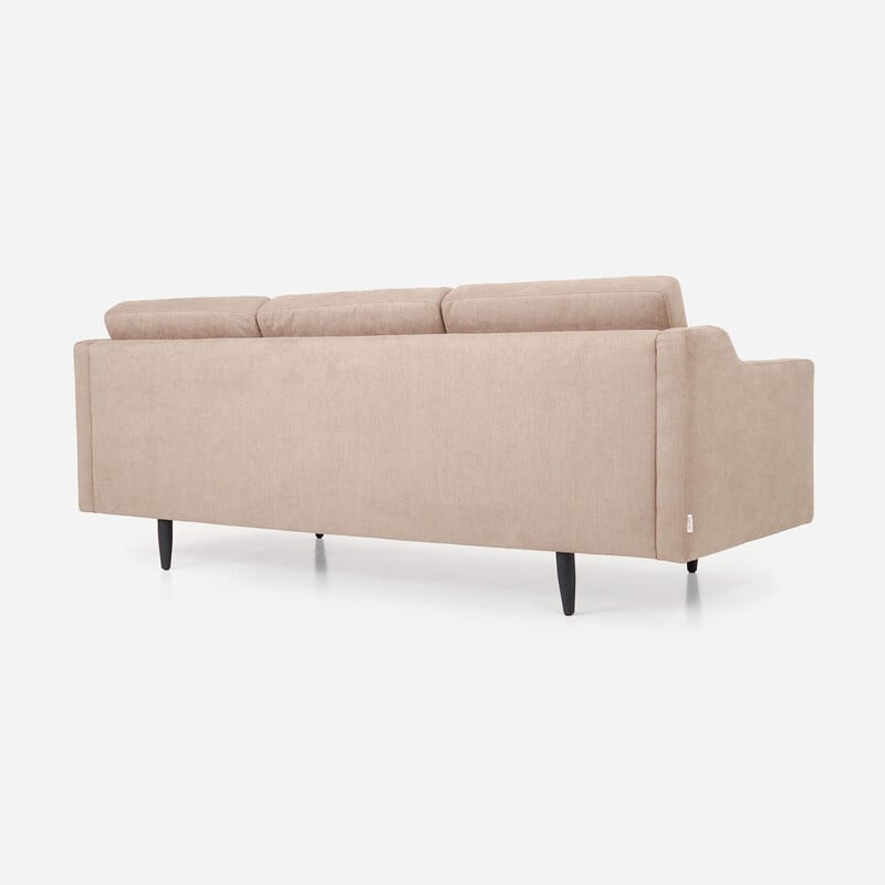 Canapé scandinave vintage Bodo en marron