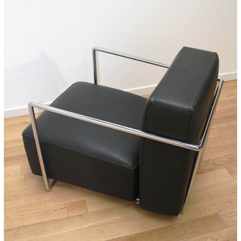 Vintage Abc armchair and footrest by Antonio Citterio for Flexform