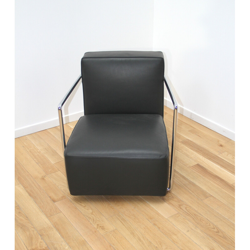 Vintage Sessel und Fußstütze Abc von Antonio Citterio für Flexform