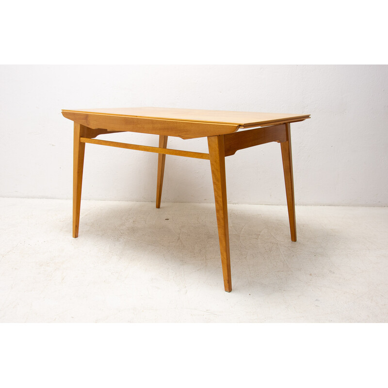 Mid century folding dining table by Bohumil Landsman for Jitona, Czechoslovakia 1970s