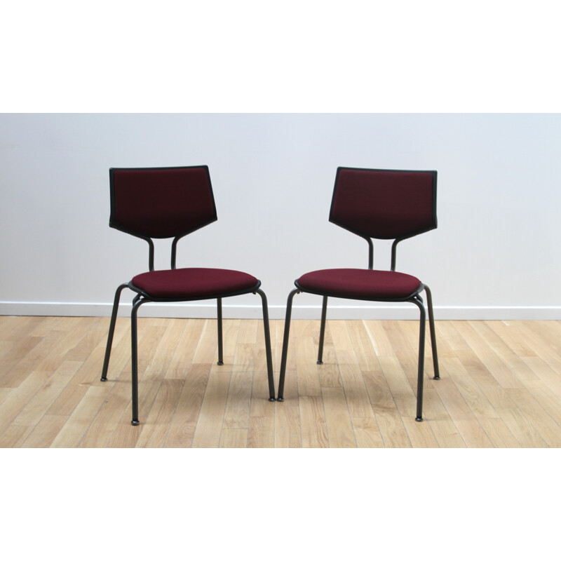 Paire de chaises vintages par Giroflex