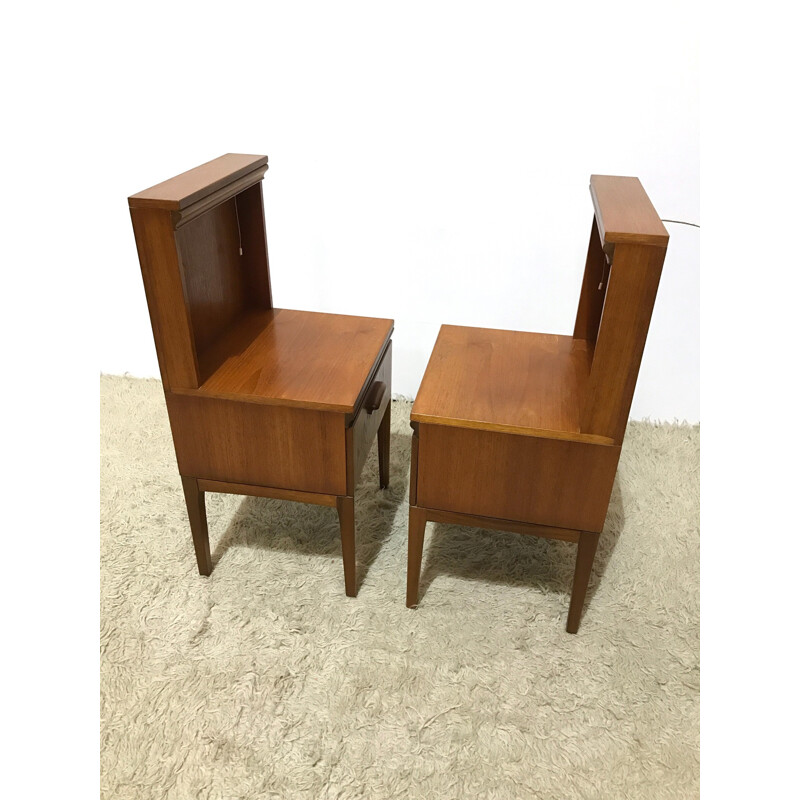 Pair of bedside tables by William Lawrence - 1960s