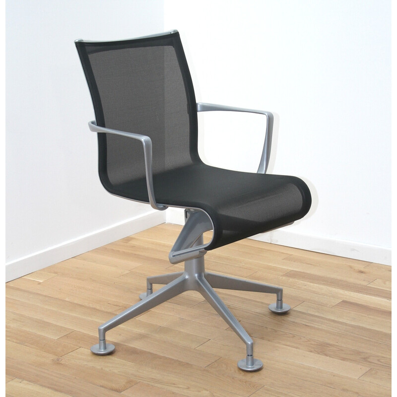 Pareja de sillas de oficina vintage Meetingframe 436 para Alias