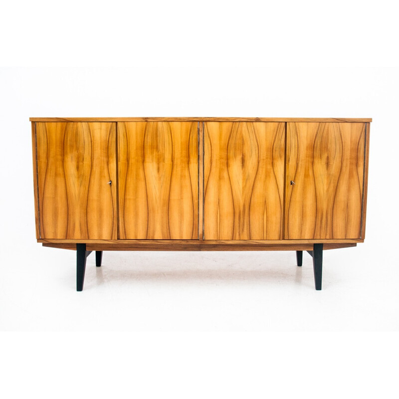 Vintage wood sideboard, Poland 1970s