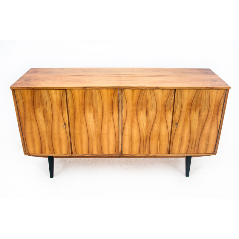 Vintage wood sideboard, Poland 1970s