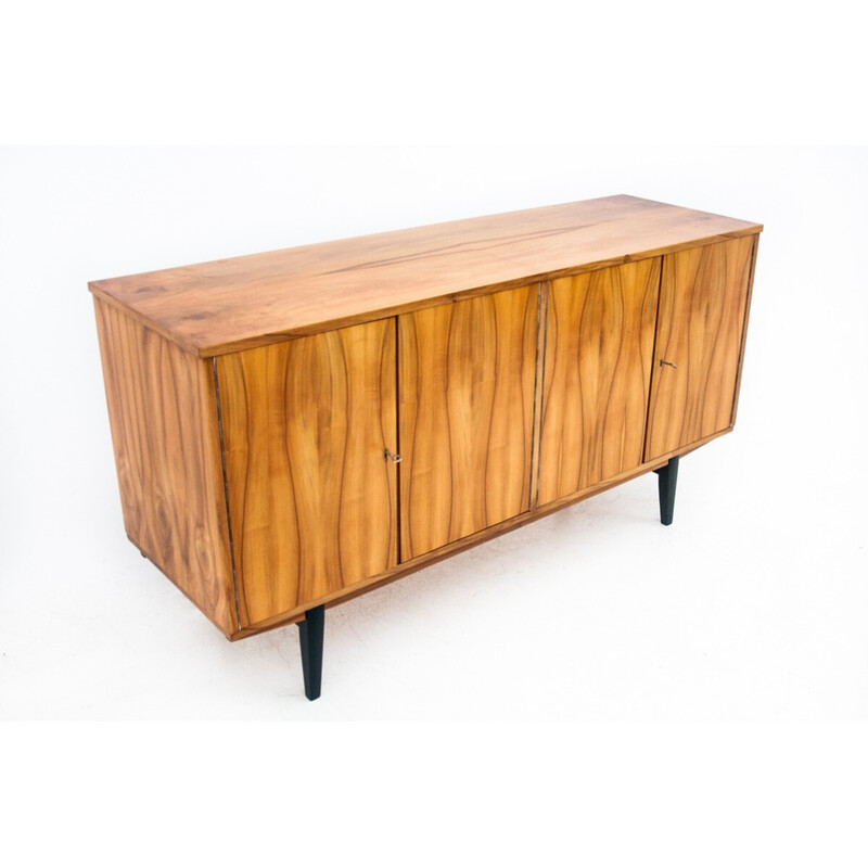 Vintage wood sideboard, Poland 1970s