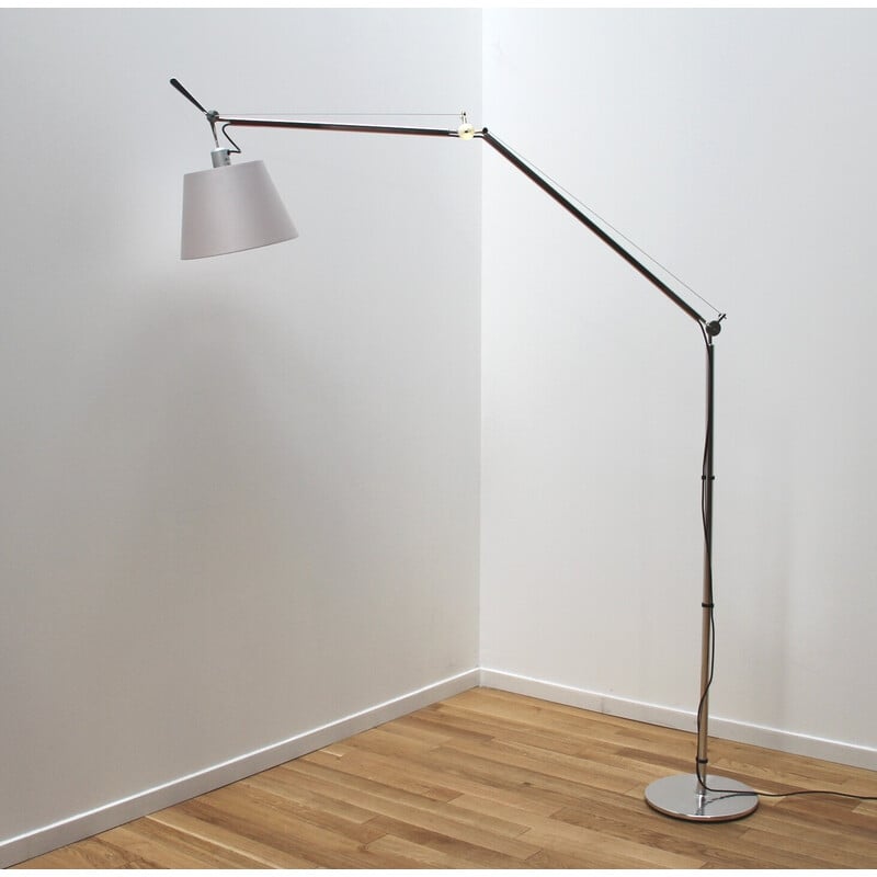 Vintage floor lamp Mega terra toloméo by Michele De Lucchi for Artemide