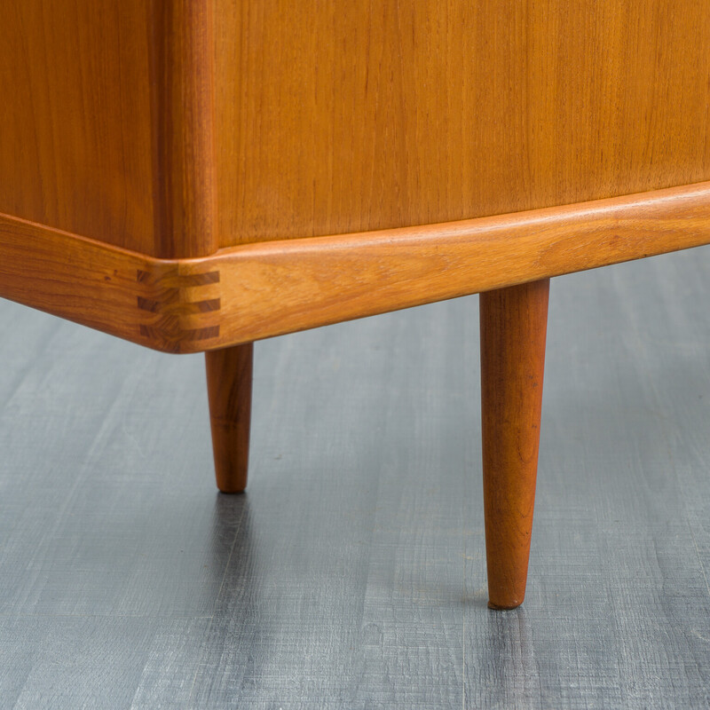 Vintage teak highboard by H.W Klein for Bramin, Denmark 1960