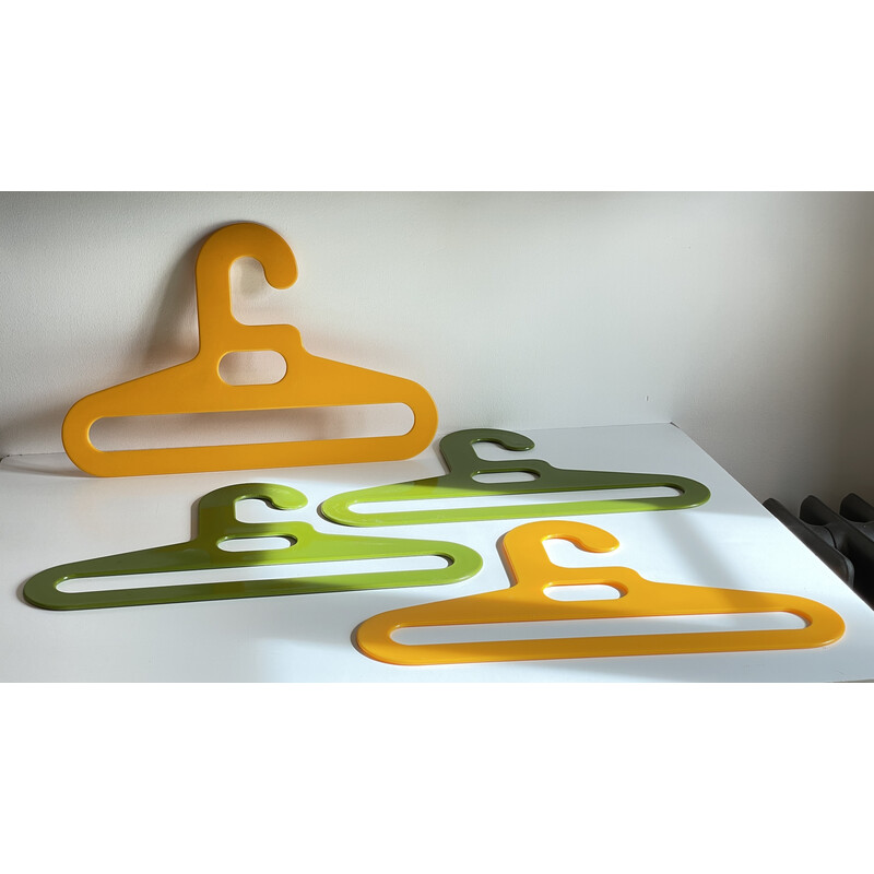 Set of 4 vintage hangers by Ingo Maurer, 1970s