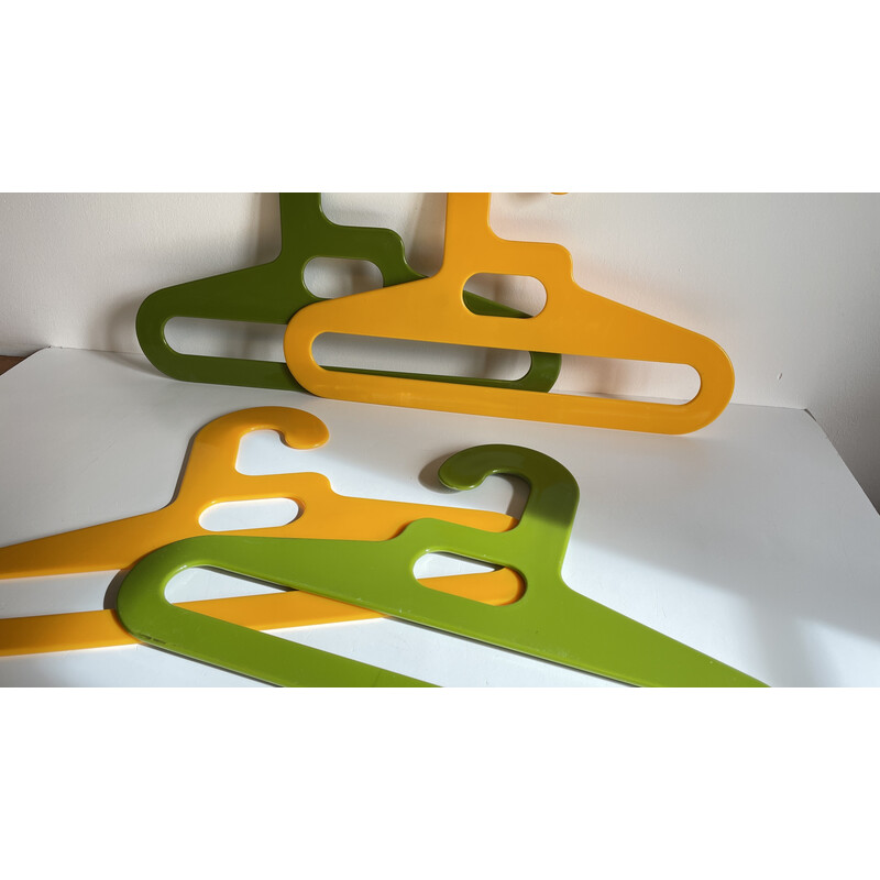 Set of 4 vintage hangers by Ingo Maurer, 1970s