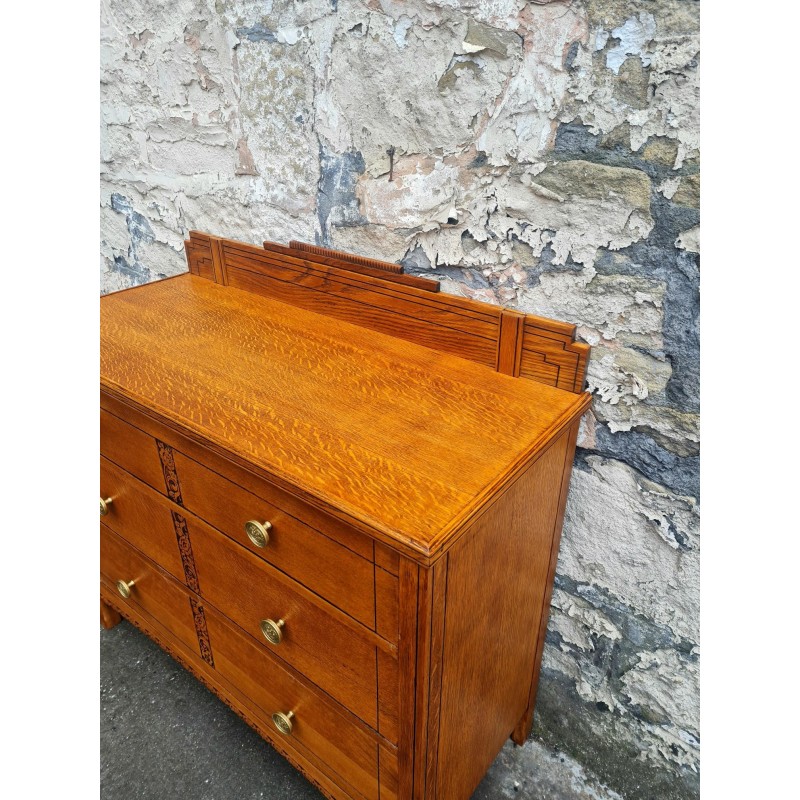 Vintage oak chest of 3 drawers