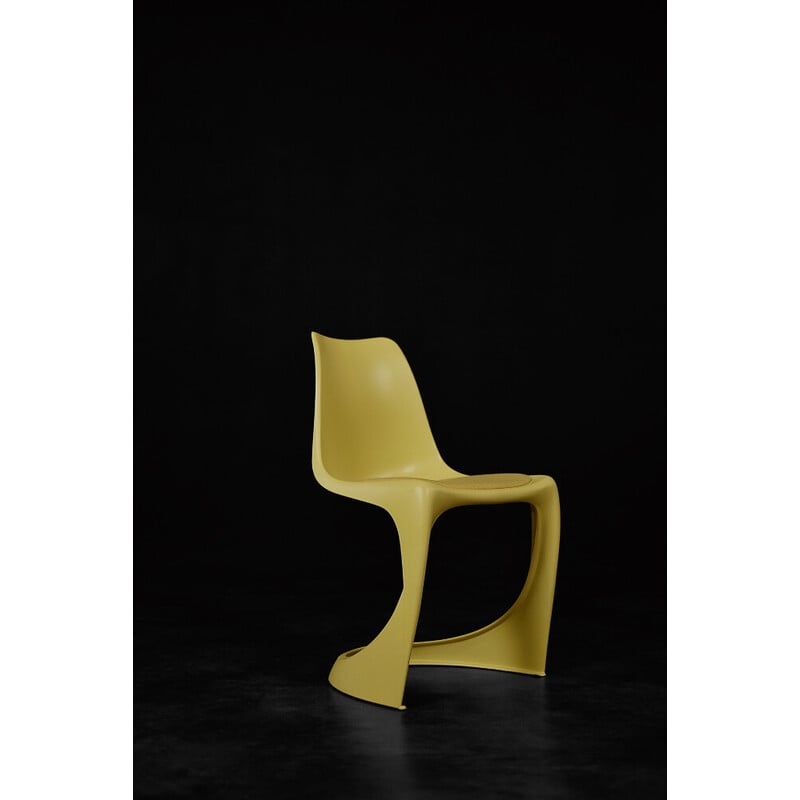 Vintage Modo 290 yellow chair by Steen Østergaard for Nielaus, 1966