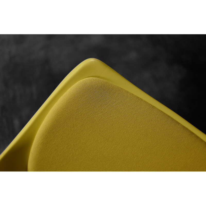 Vintage Modo 290 yellow chair by Steen Østergaard for Nielaus, 1966